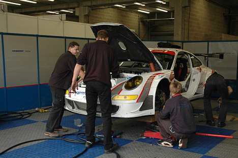 Lars Erik Nielsens Porsche.
(Foto: Motorsporten.dk)